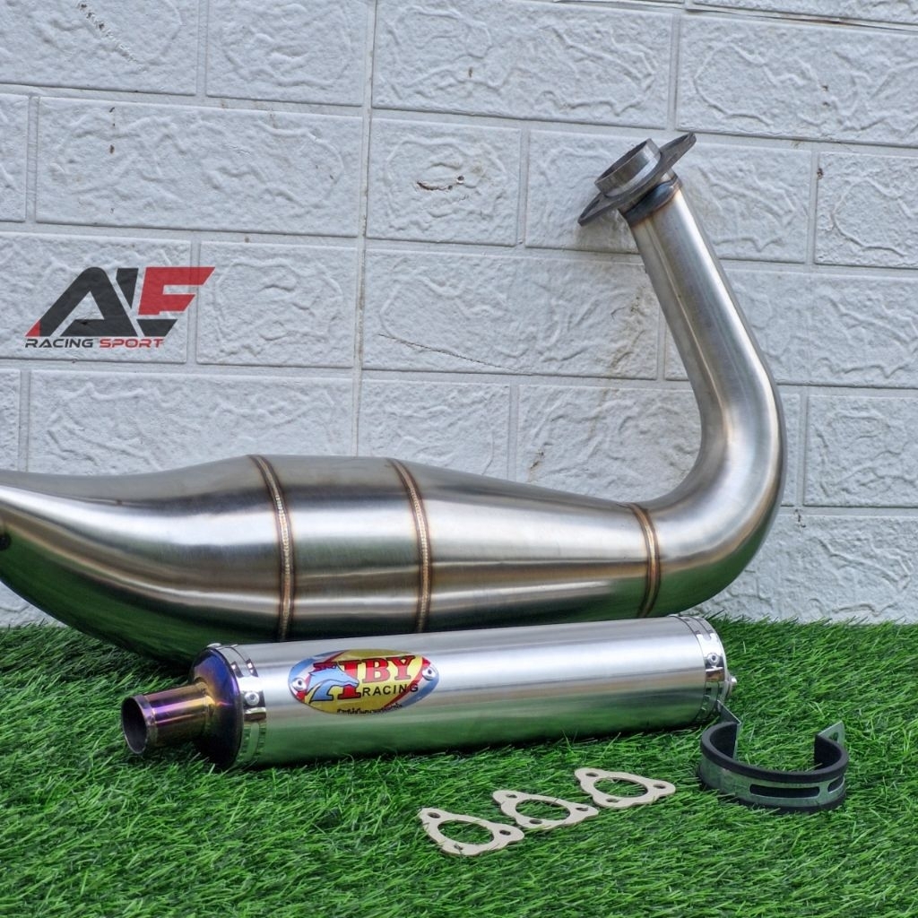 Jual Knalpot Ninja R Rr Ss HBY Stainles Type Pres Knalpot HBY | Shopee ...