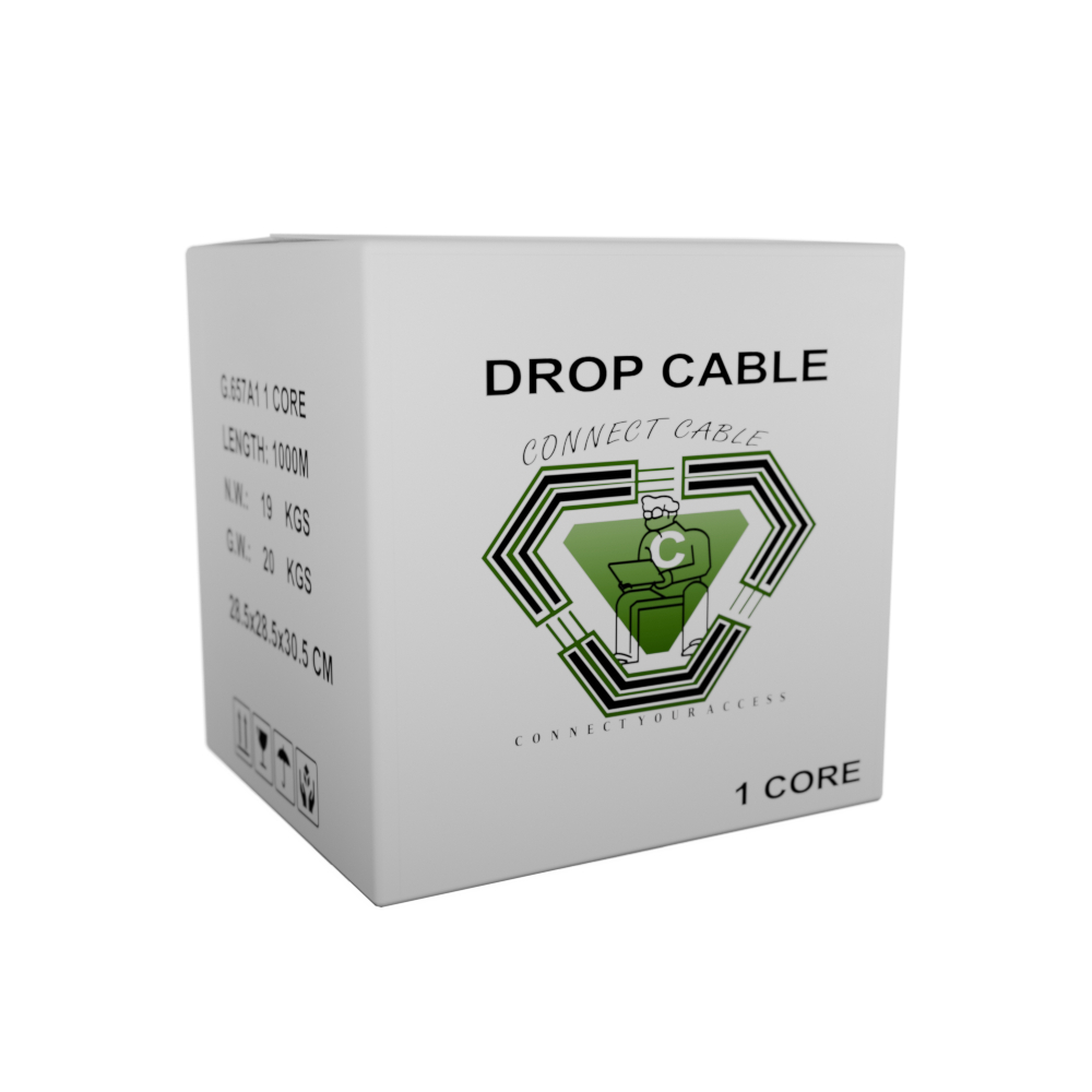 Jual Dropcore 1 Core 3 Seling Connect 1KM G657A1 - Kabel Fiberoptik ...