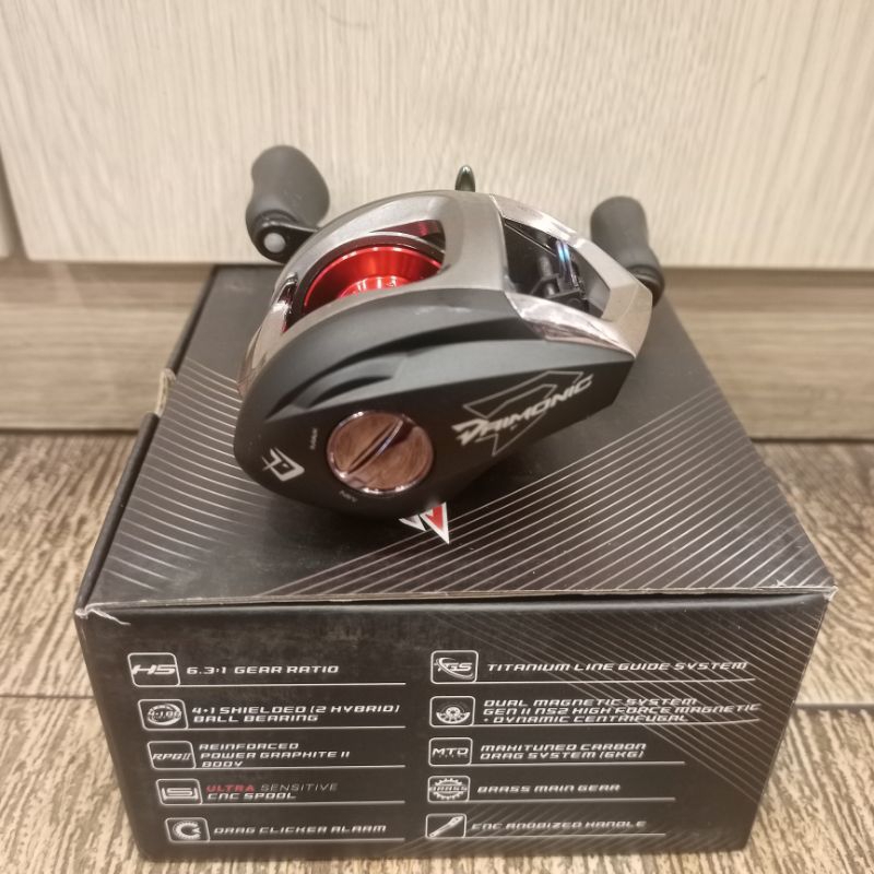 Jual Reel Daido Daimonic 200 Reel Baitcasting | Shopee Indonesia