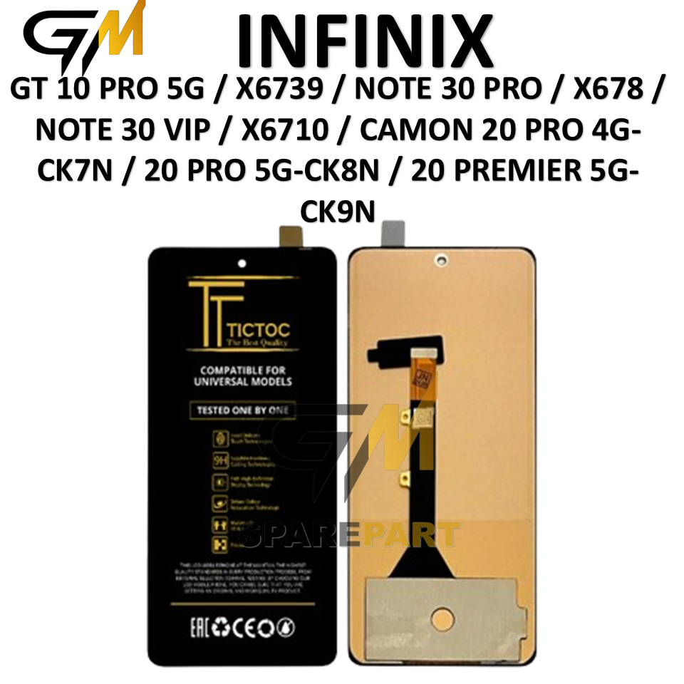 Jual LCD INFINIX GT 10 PRO 5G / X6739 / NOTE 30 PRO / X678 / NOTE 30 ...