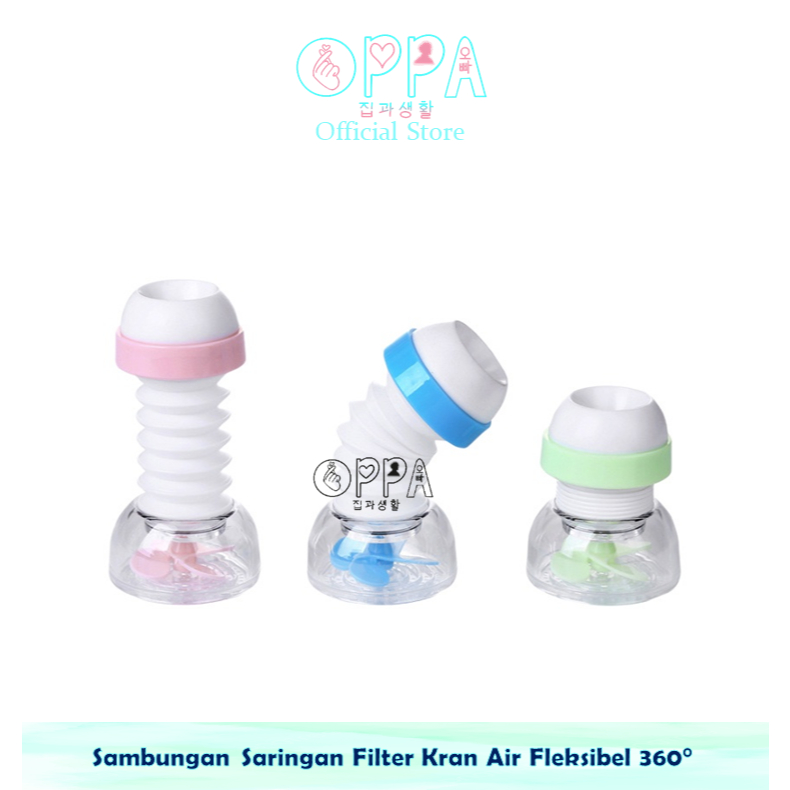 Jual OPPA - Sambungan Saringan Filter Kran Air Fleksibel 360 ...