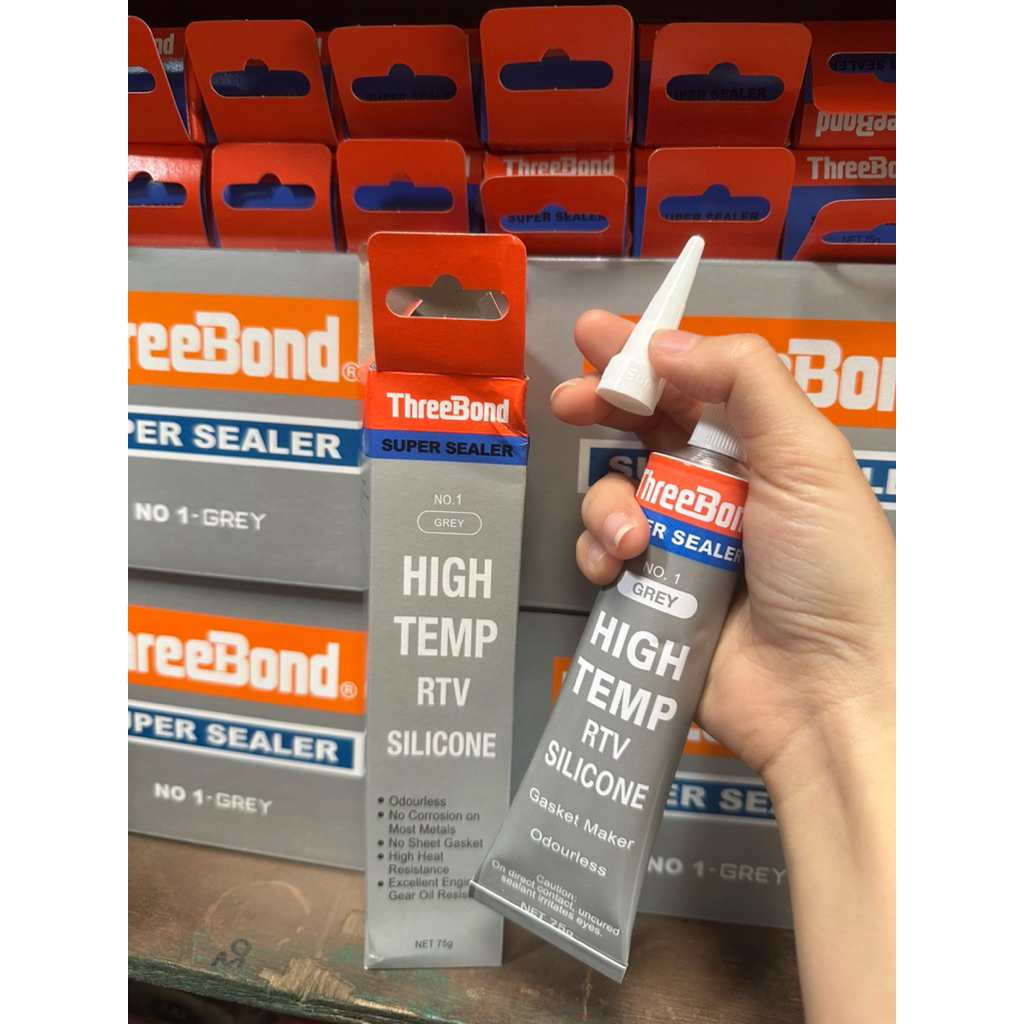 Jual ORIGINAL NO 1 Lem Threebond Grey 75g Gasket High Temp RTV Silicone ...