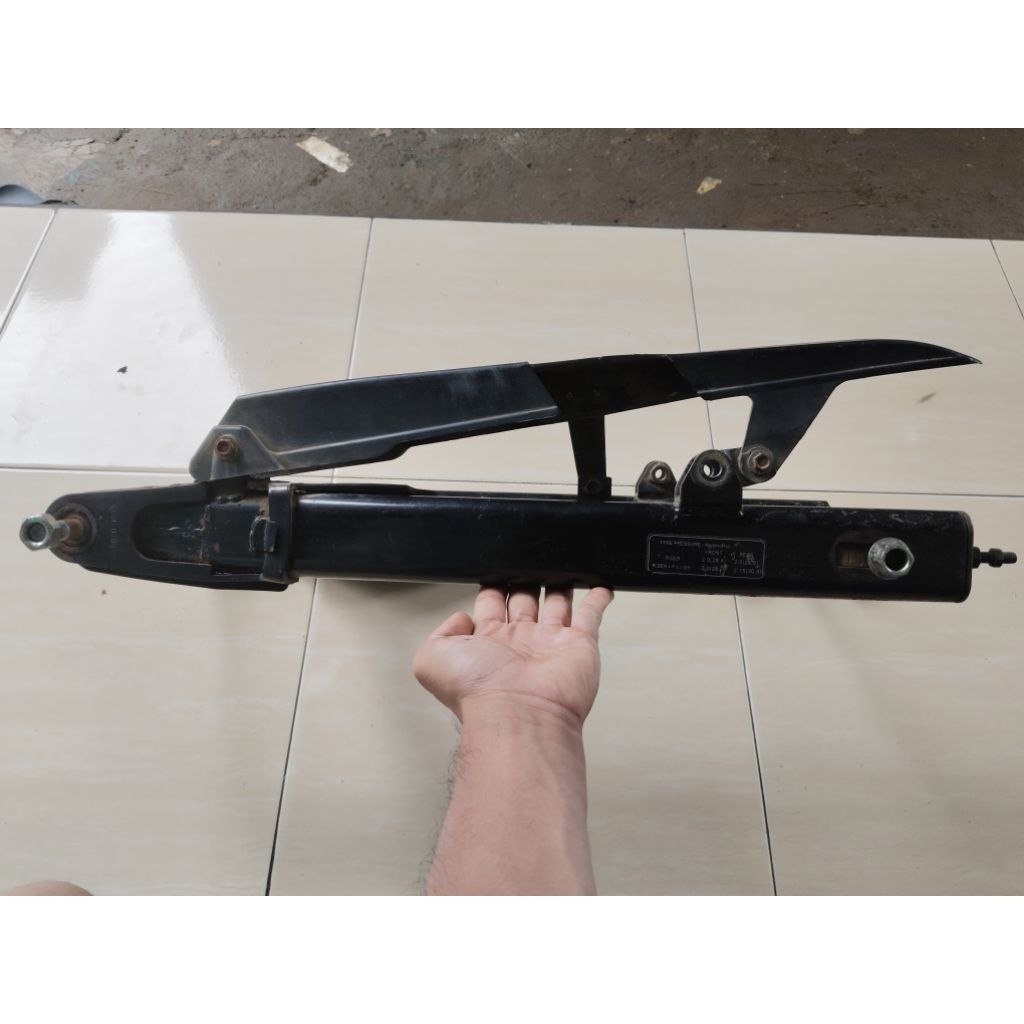 Jual swing arm oval pulsar fulset as tengah & roda, setelan rante ...