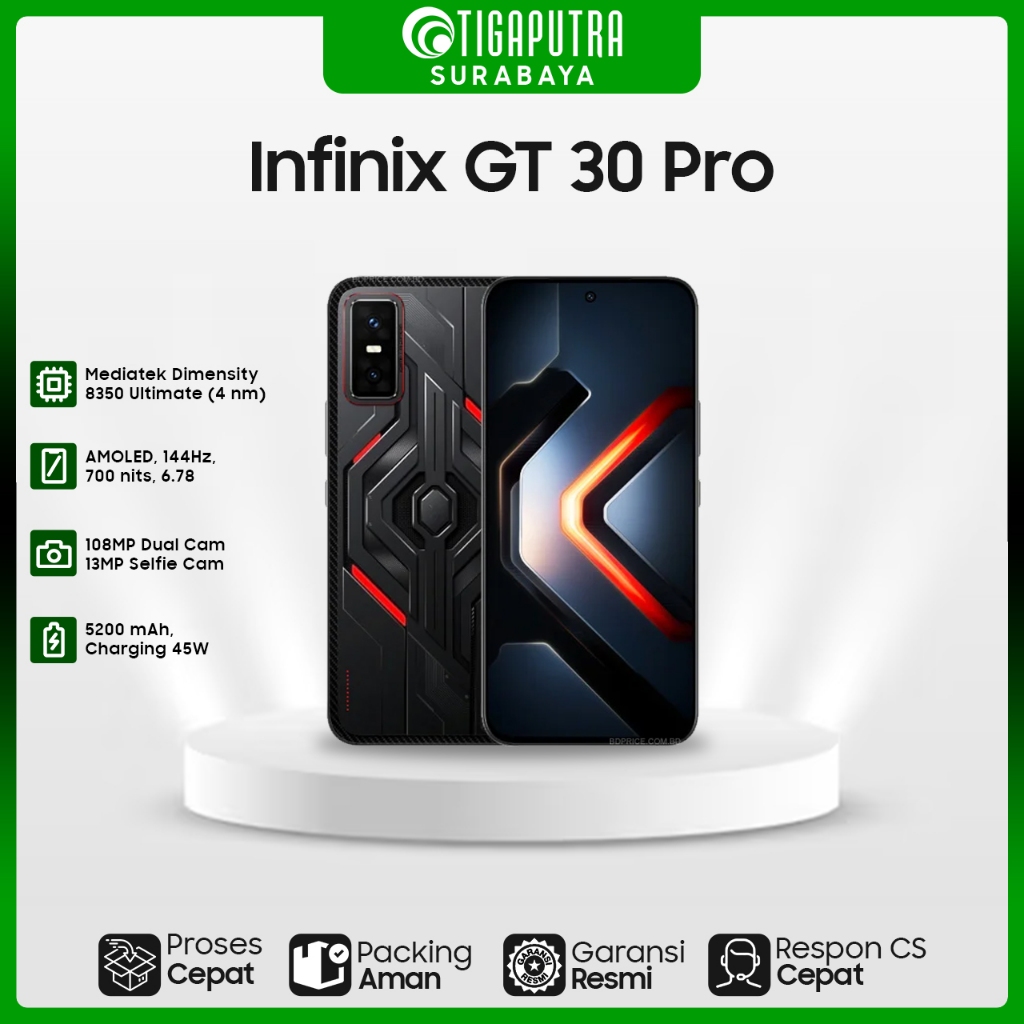 Infinix Gt 30 Pro 5g Dual Sim 512 Gb Gris 12 Gb Ram | Cuotas sin interés