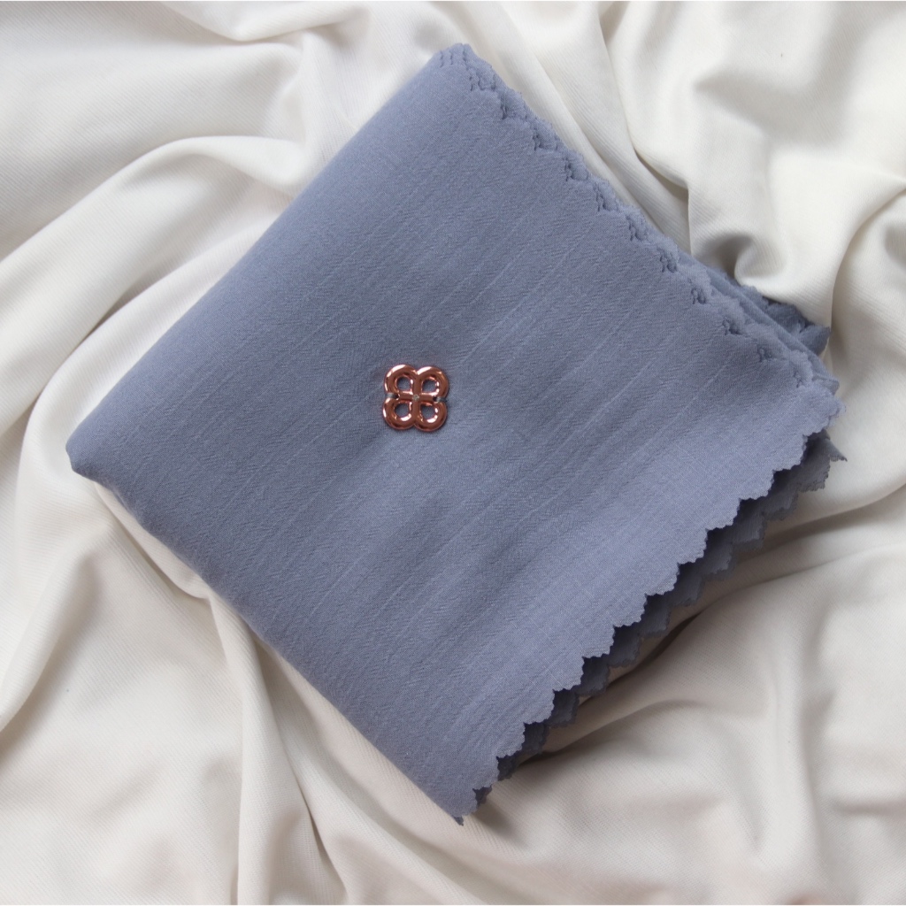 KAHLA Amara Voal Miracle Syar'I 135x135 125x125 Lasercut Hijab Segiempat Syari Voal Arabian Premium Lembut Ringan