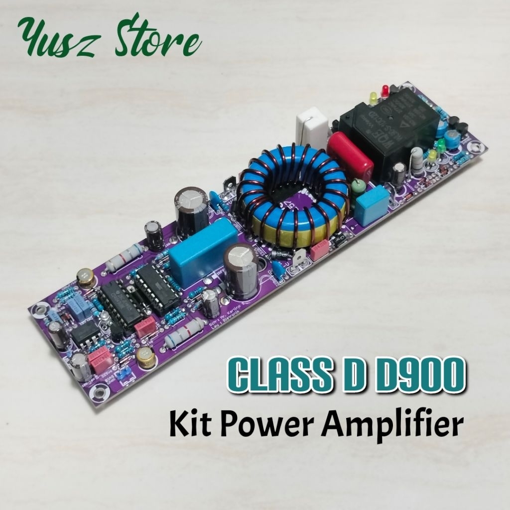 Jual Class D D900 Tanpa Heatsink Kit Power Amplifier 900w + Protector ...