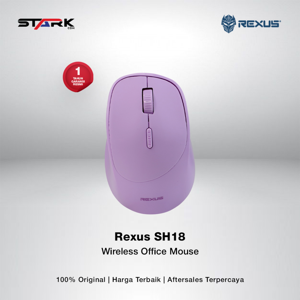 Jual Rexus Mouse Office Wireless SH18 | Shopee Indonesia