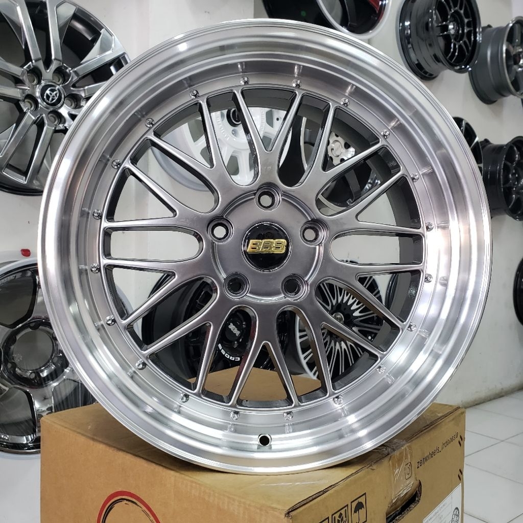 Jual Velg Mobil BBS LM By JF Ring 18, Pcd 5x120 (Second like new ...