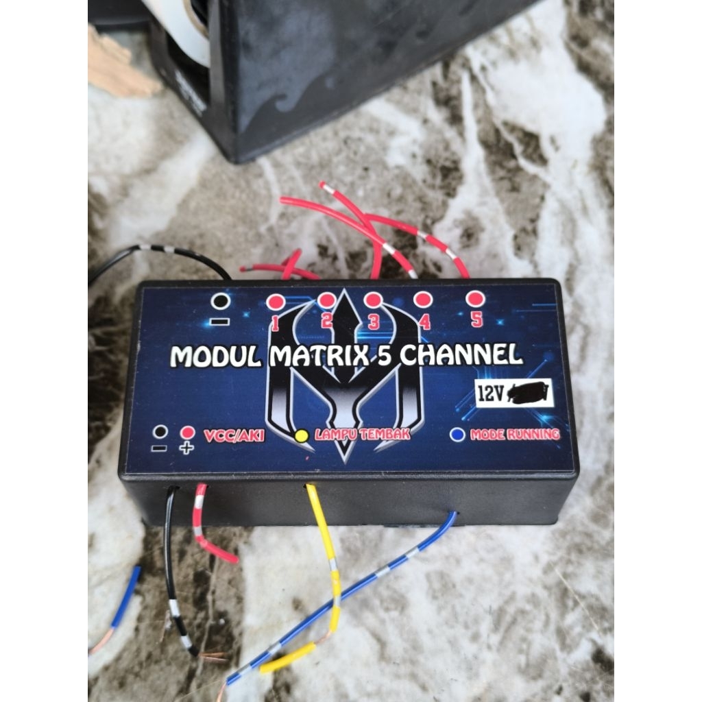 Jual Modul Matrix 5 Channel Watt Besar Untuk Lampu Tembak Kendaraan 12v ...