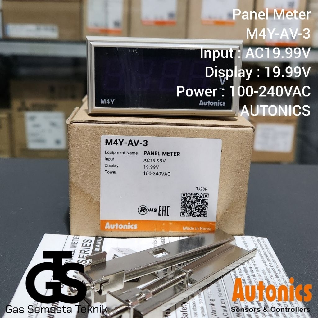 Jual PANEL METER M4Y-AV-3 AUTONICS | Shopee Indonesia