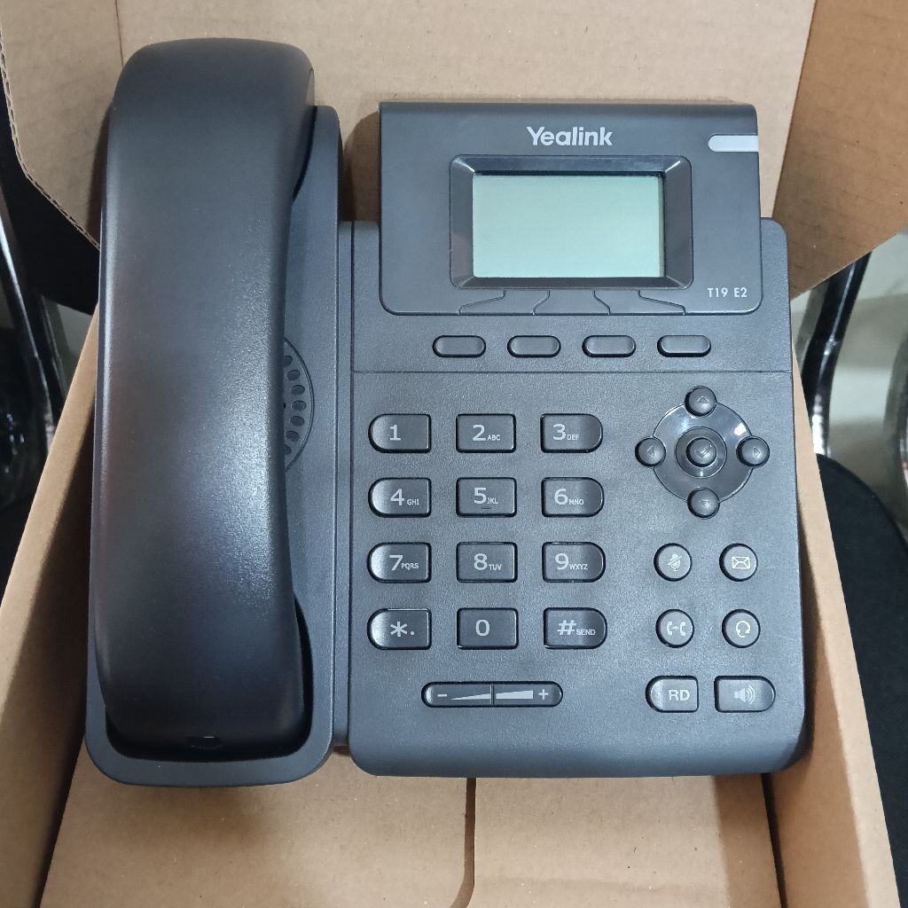 Jual Telepon IP Phone Sip T19 E2 Non Poe | Shopee Indonesia