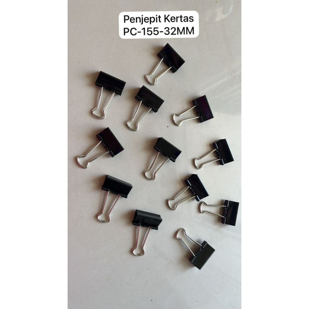 Jual Penjepit Kertas/ Binder Clips 105, 107, 111, 155 | Shopee Indonesia
