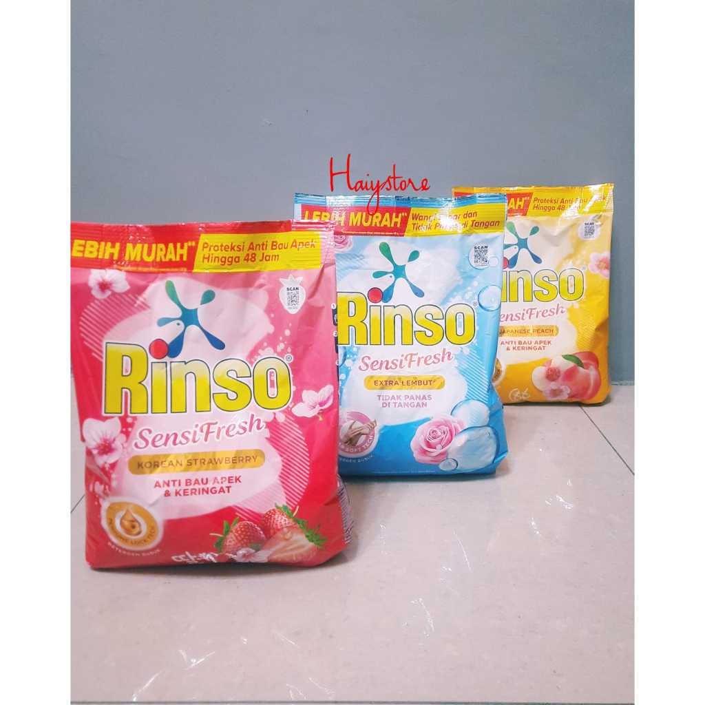 Jual HS // Rinso Sensasi Fresh 1,5kg // Rinso Jumbo 1,5kg // Rinso ...