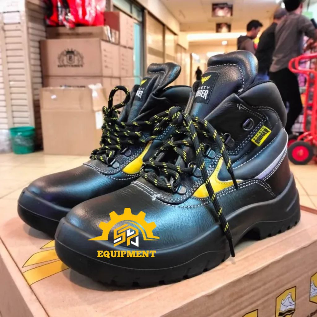 Jual Sepatu Safety Ranger Hanoman SR-07 / Safety Shoes Ranger Ujung ...