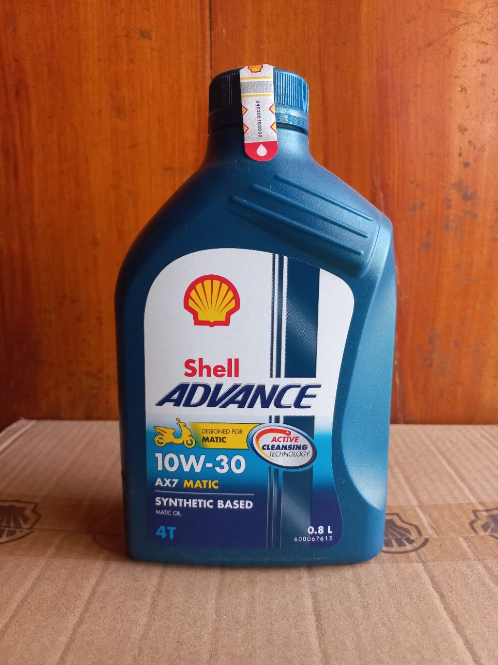 Jual Shell Advance AX7 Matic Synthetic Based 10W-30 API SN 0.8L ...