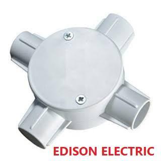Jual T DOS / TDOS / T DUS / TDUS PUTIH LISTRIK CABANG 4 PVC 20MM ...
