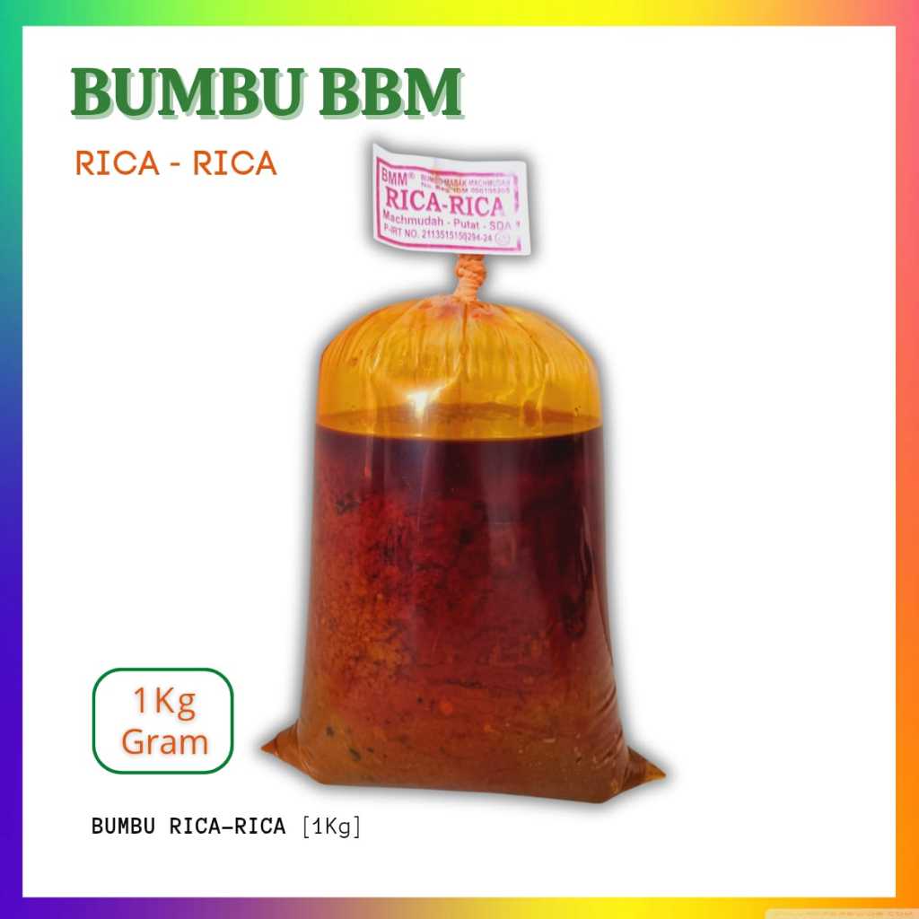 Jual Bumbu Masak Instan Machmudah 1kg, RICA-RICA | Shopee Indonesia