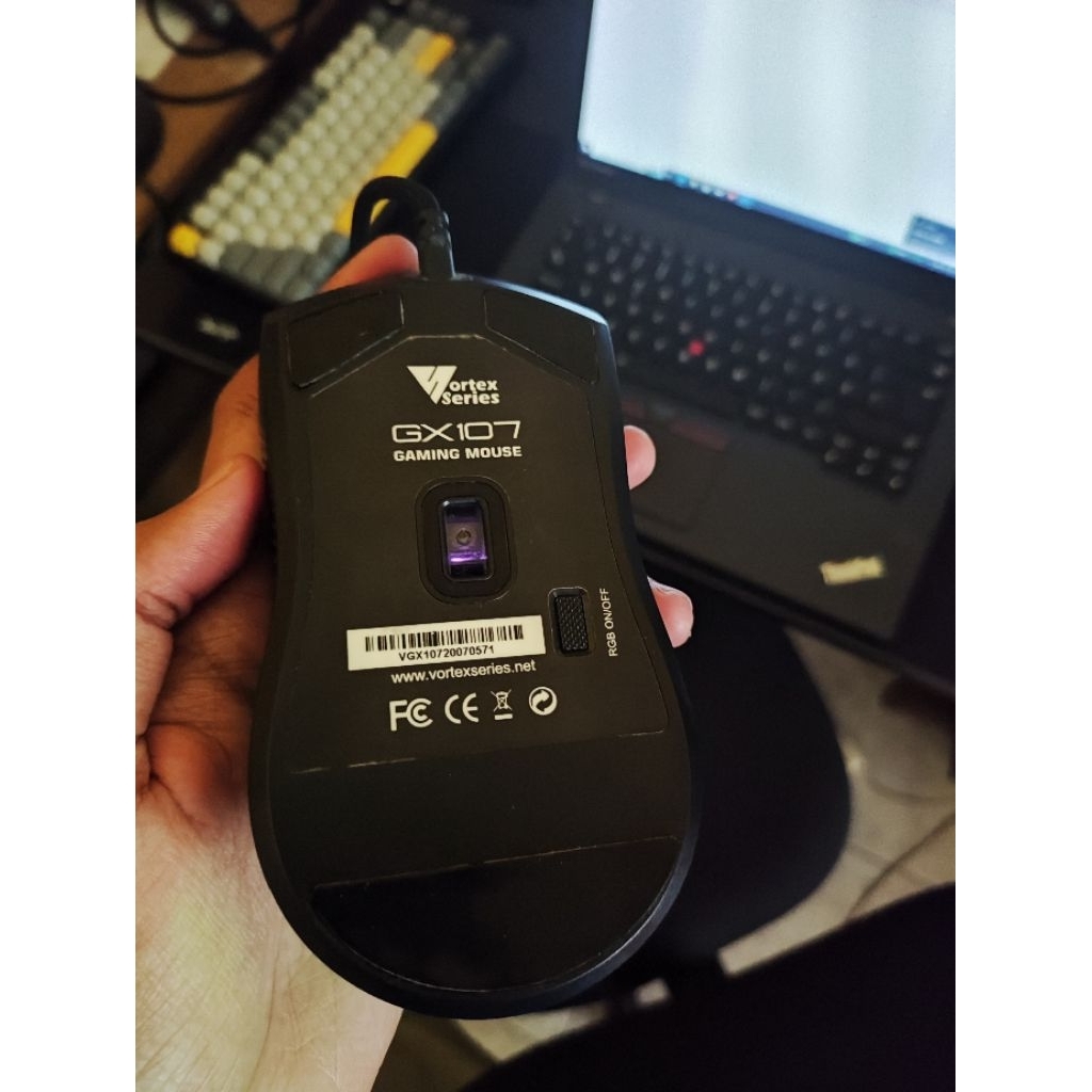 Jual Vortex Series GX107 Rgb Mouse Second | Shopee Indonesia