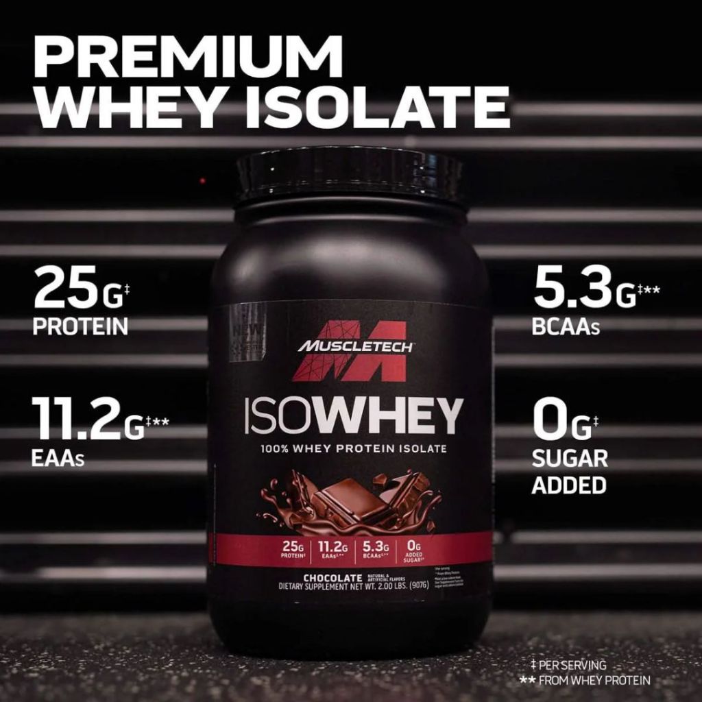 Jual Muscletech ISO WHEY 2lb 900gr Isowhey Whey Protein Isolate WPI ...