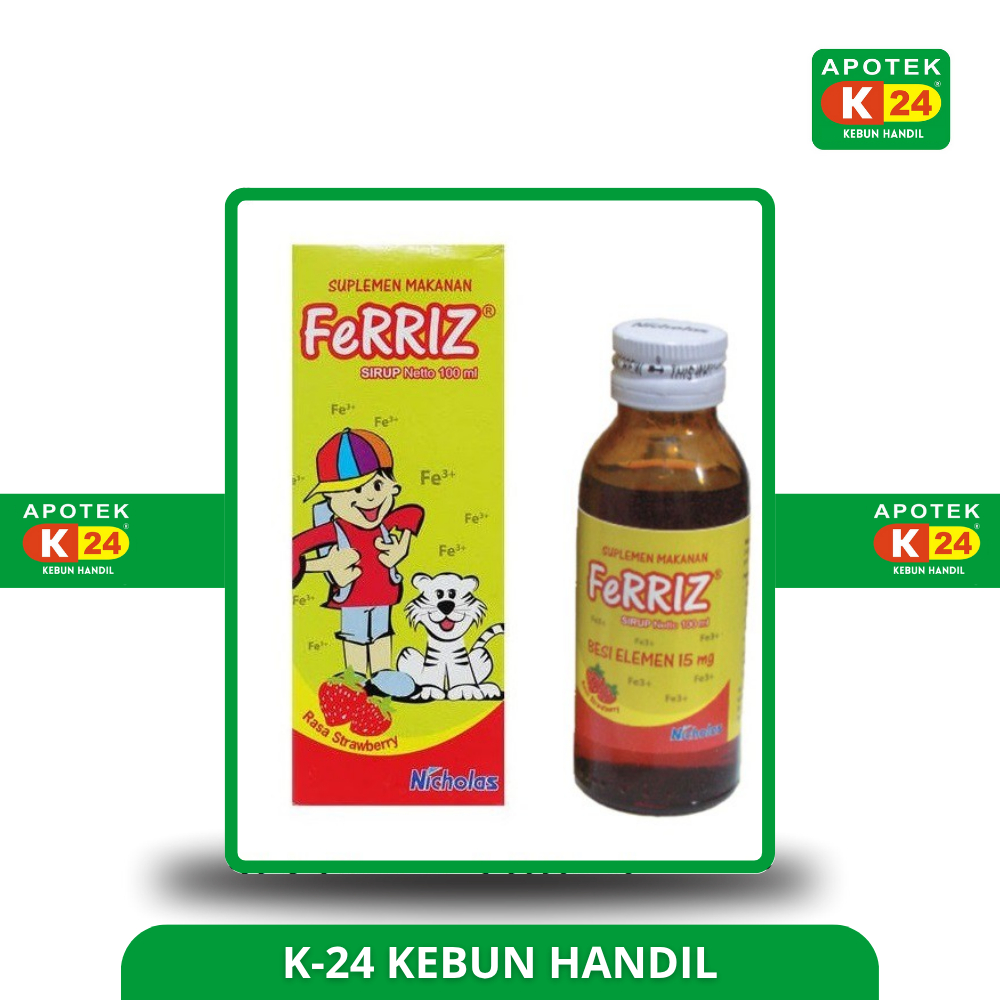 Jual Ferriz Sirup/Drop Vitamin Zat Besi Anak | Shopee Indonesia