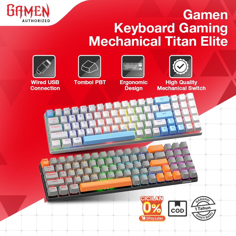 Keyboard Gaming Mechanical GAMEN Titan Elite