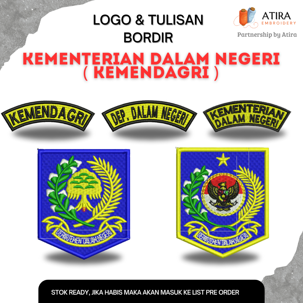 Jual LOGO & TULISAN DINAS KEMENTERIAN DALAM NEGERI ( KEMENDAGRI ...