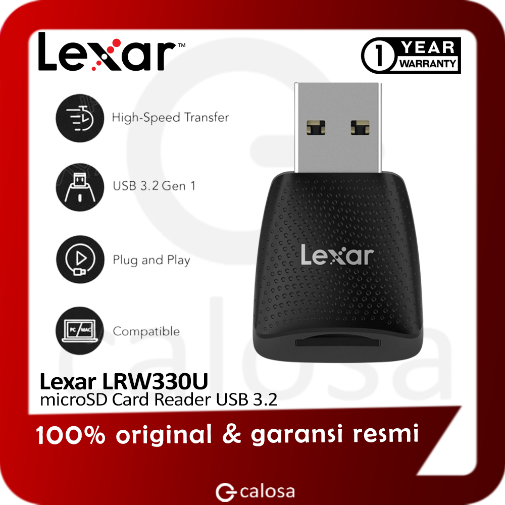 Jual LEXAR LRW330 microSD Card Reader USB 3.2 | Shopee Indonesia