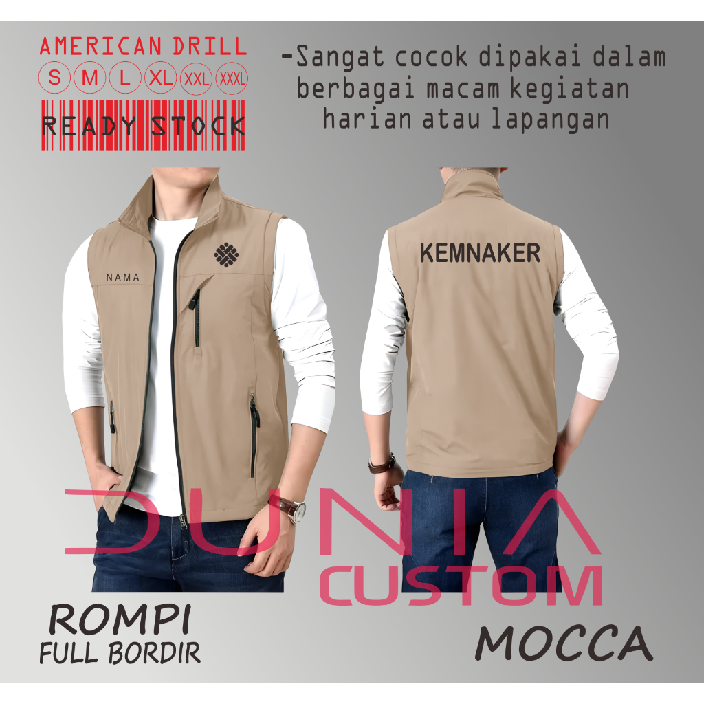 Jual Rompi Pria,Rompi Motor,Rompi Terlaris,Rompi Formal,Rompi Terbaru ...