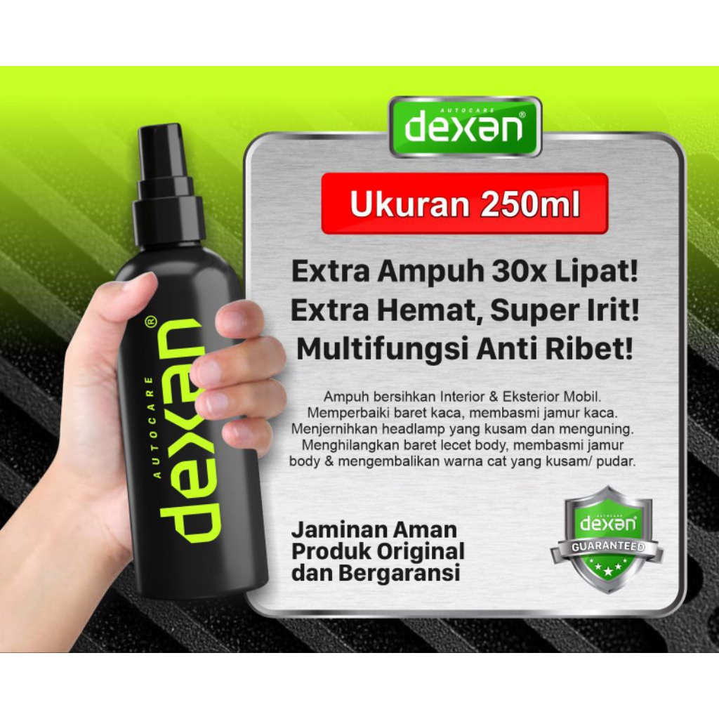 Jual Dexan Autocare Penghilang Kusam & Pengkilap Body 100ml Car ...