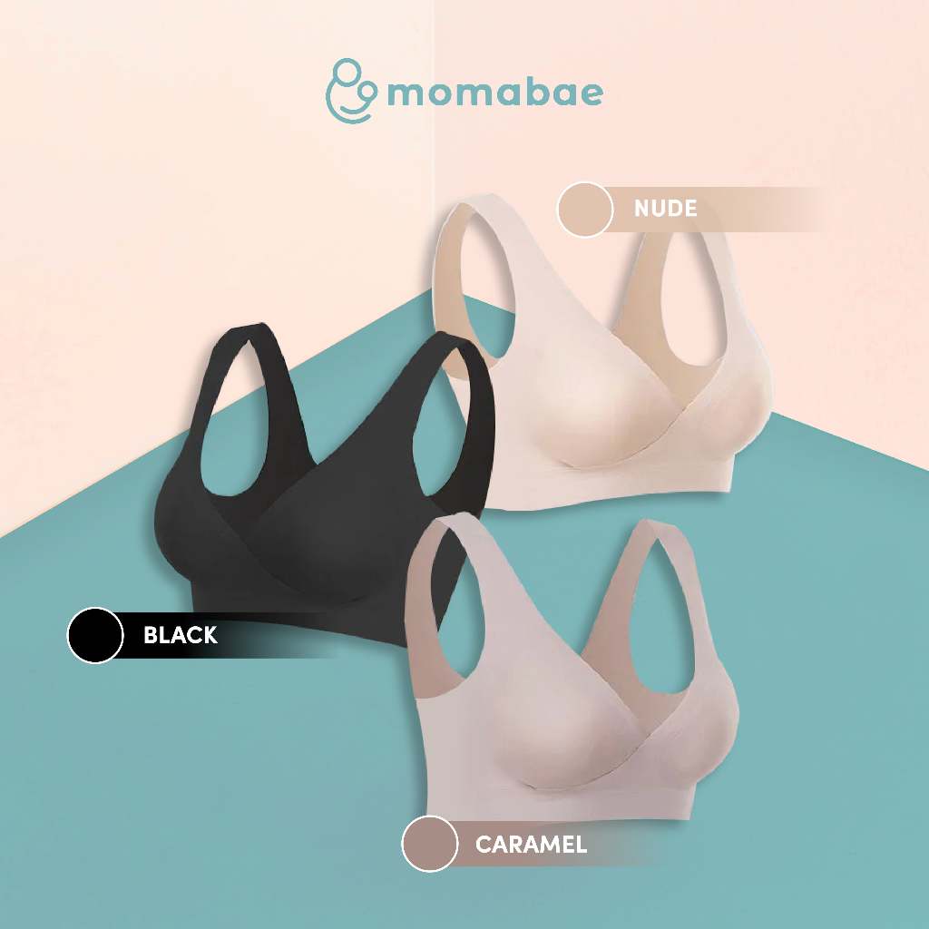 Jual MOMABAE - Cross Ultra Slim Breastfeeding Nursing & Maternity Bra ...