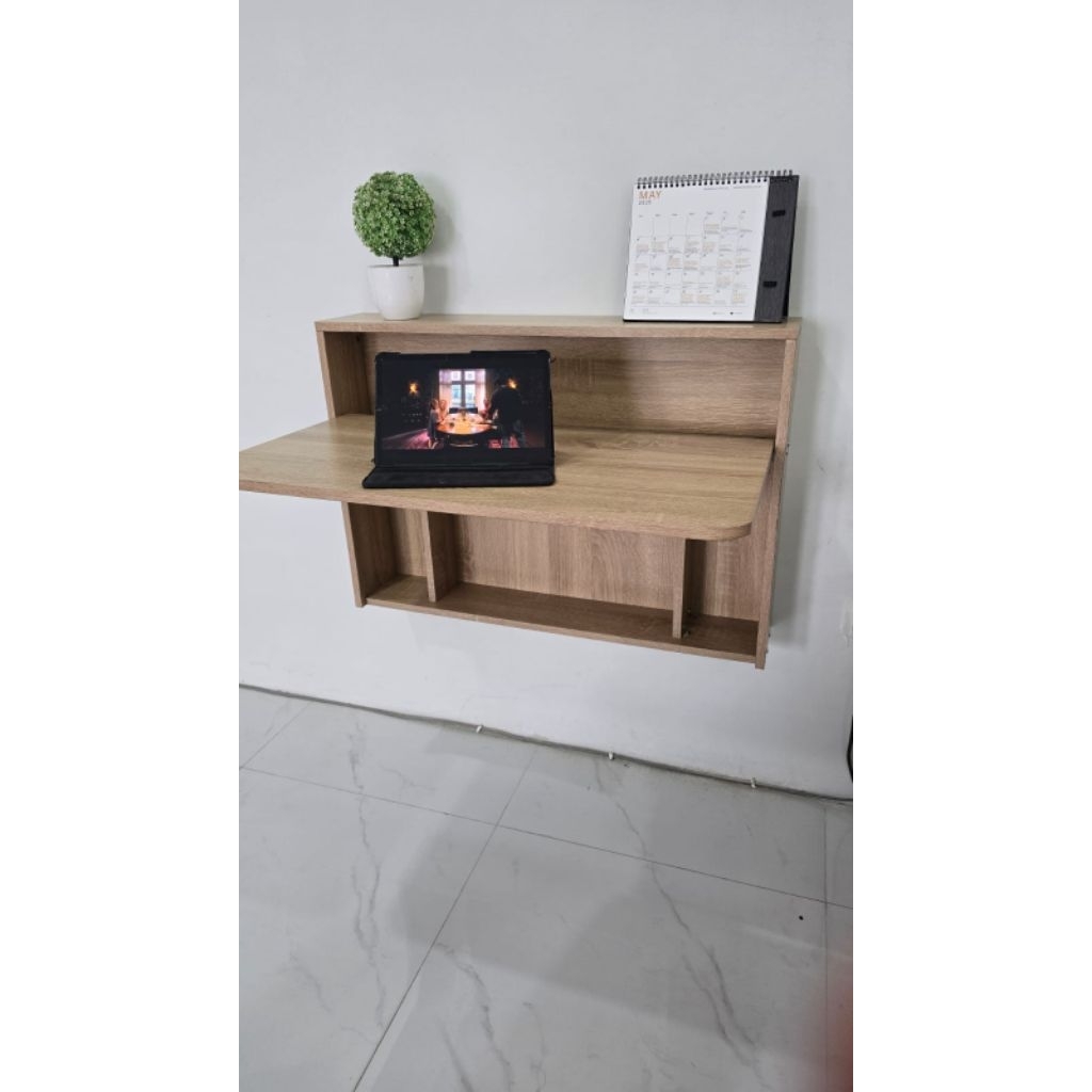 Jual Rak Meja Kerja Lipat Gantung Meja Belajar Lipat Gantung Portable ...