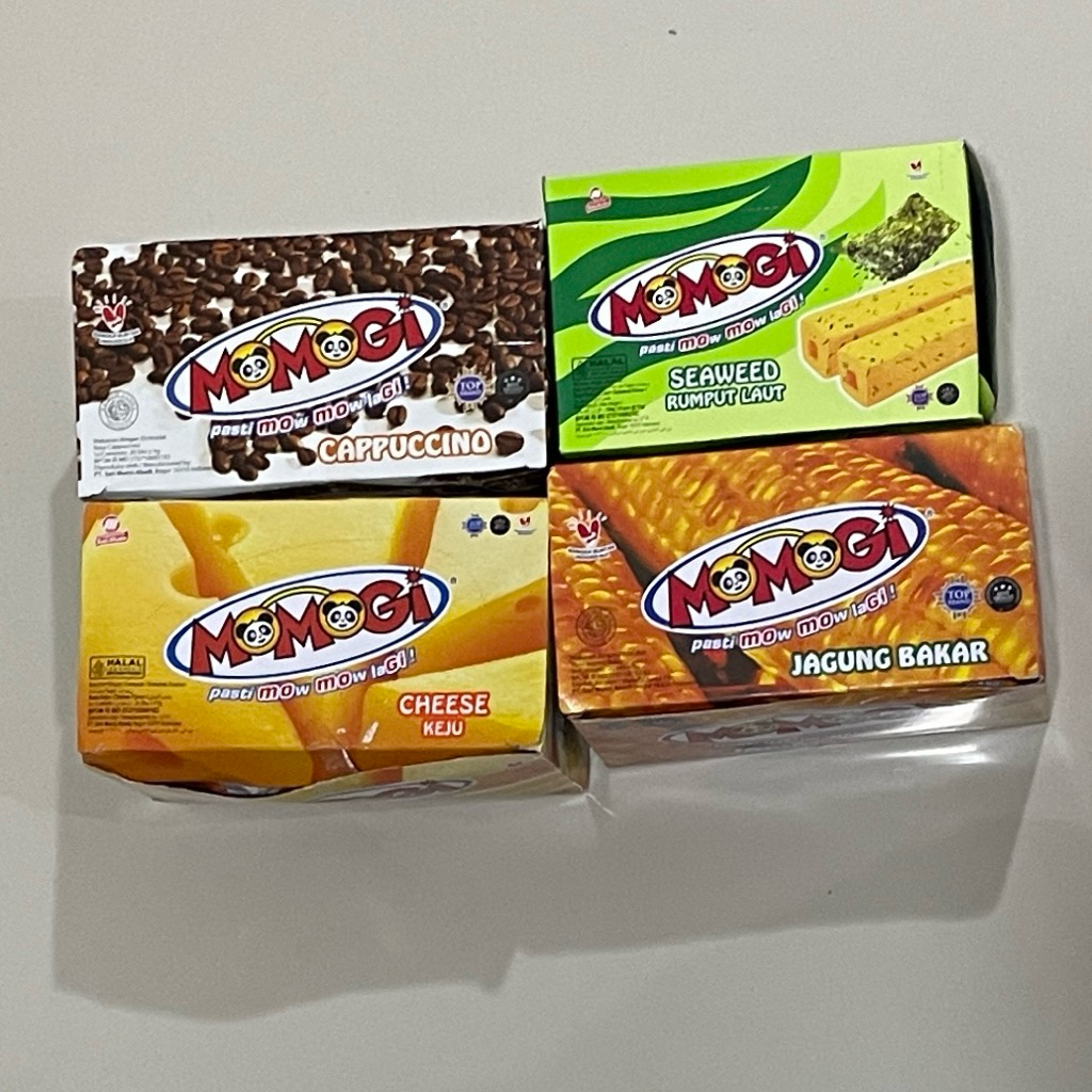 Jual momogi snack all varian lengkap saset | Shopee Indonesia