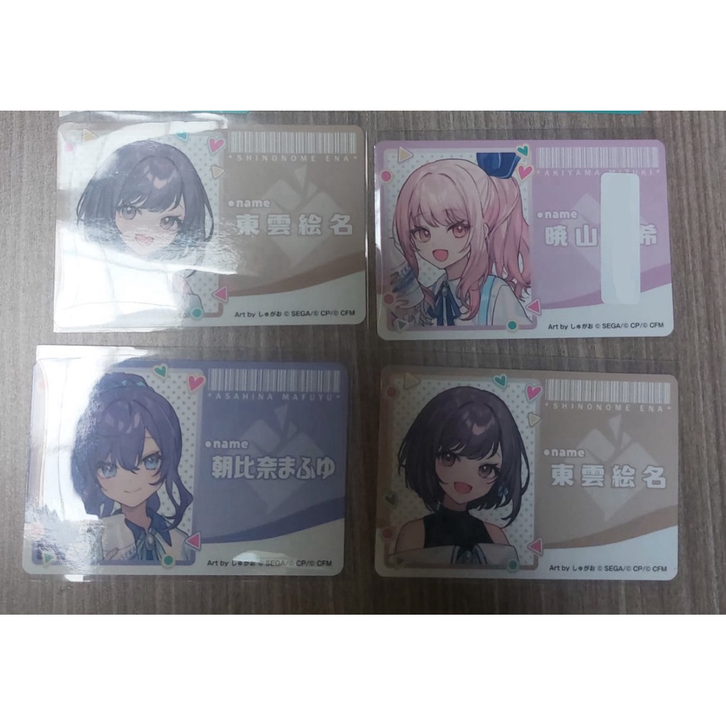 Jual Project Sekai PRSK Lawson Collab ID Card Sticker Mizuki Mafuyu Ena ...