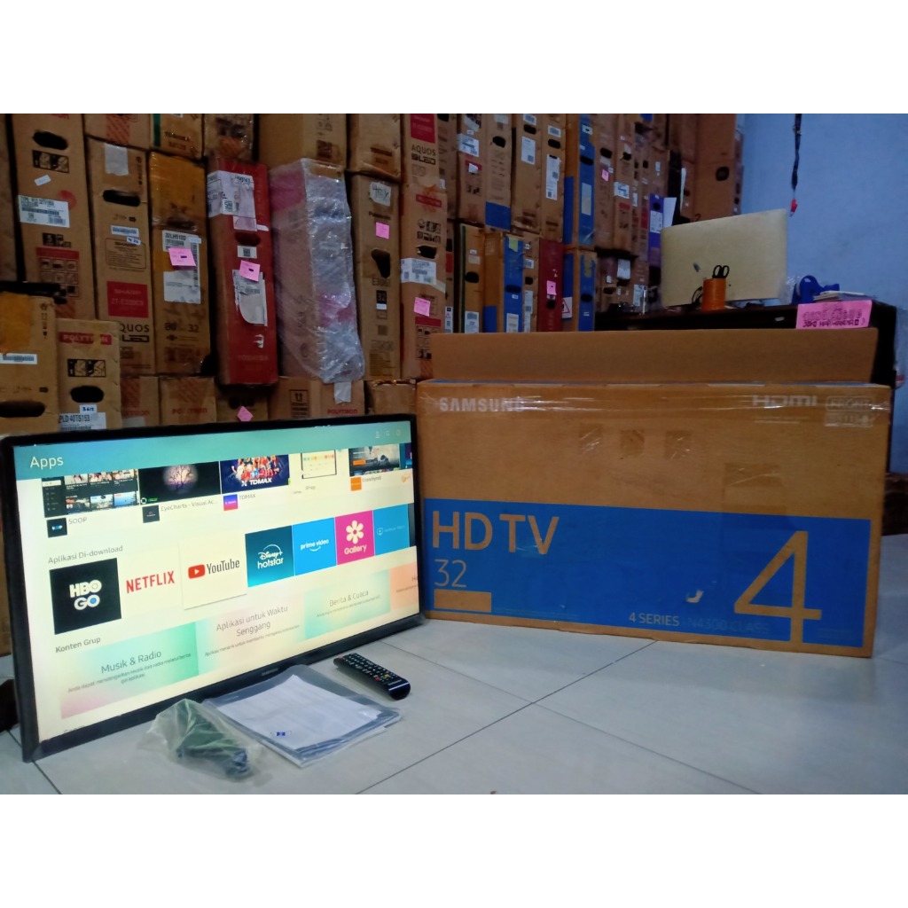Jual [+free palet kayu] TV SECOND SAMSUNG 32 ICH SMART TV YOTUBE WIFI