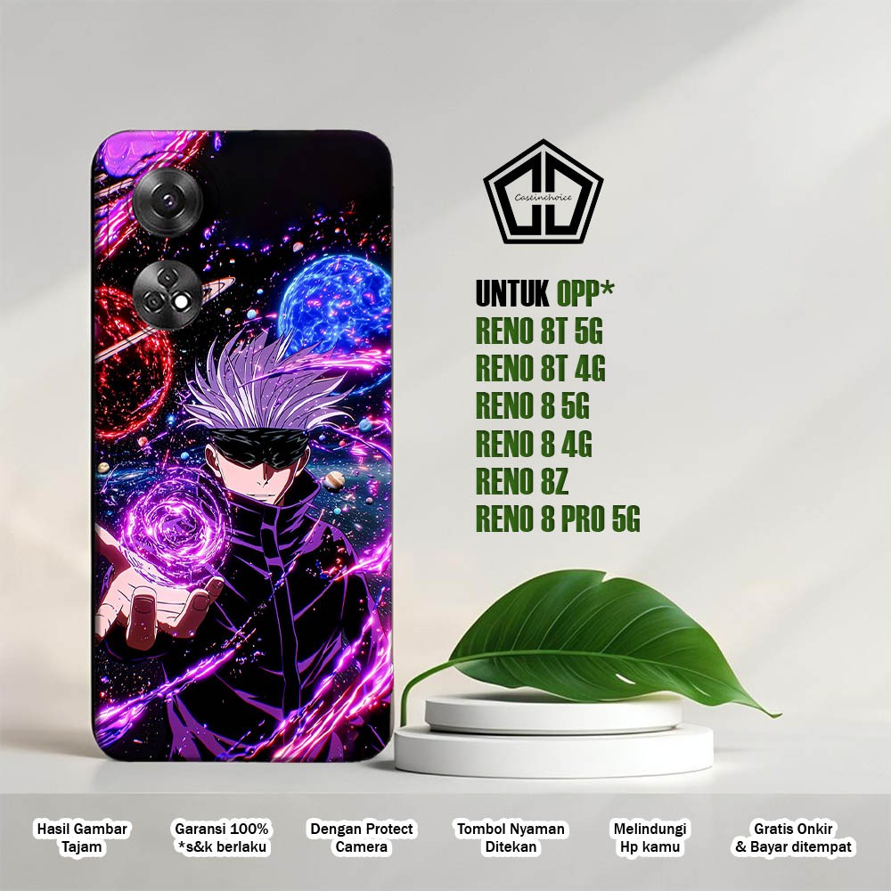 Jual Casing OPPO RENO 8 / 8T / 8Z / 8 PRO 4G / 5G - ANIME JUJUTSU ...