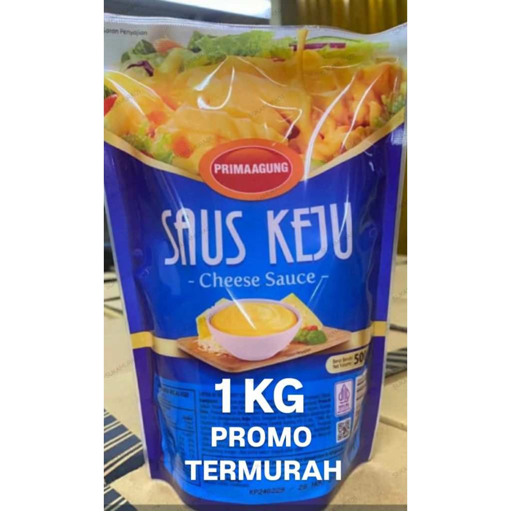 Jual PROMO SAOS KEJU 250GR/500GR/1KG - SAUS KEJU PRIMA AGUNG KEMASAN ...
