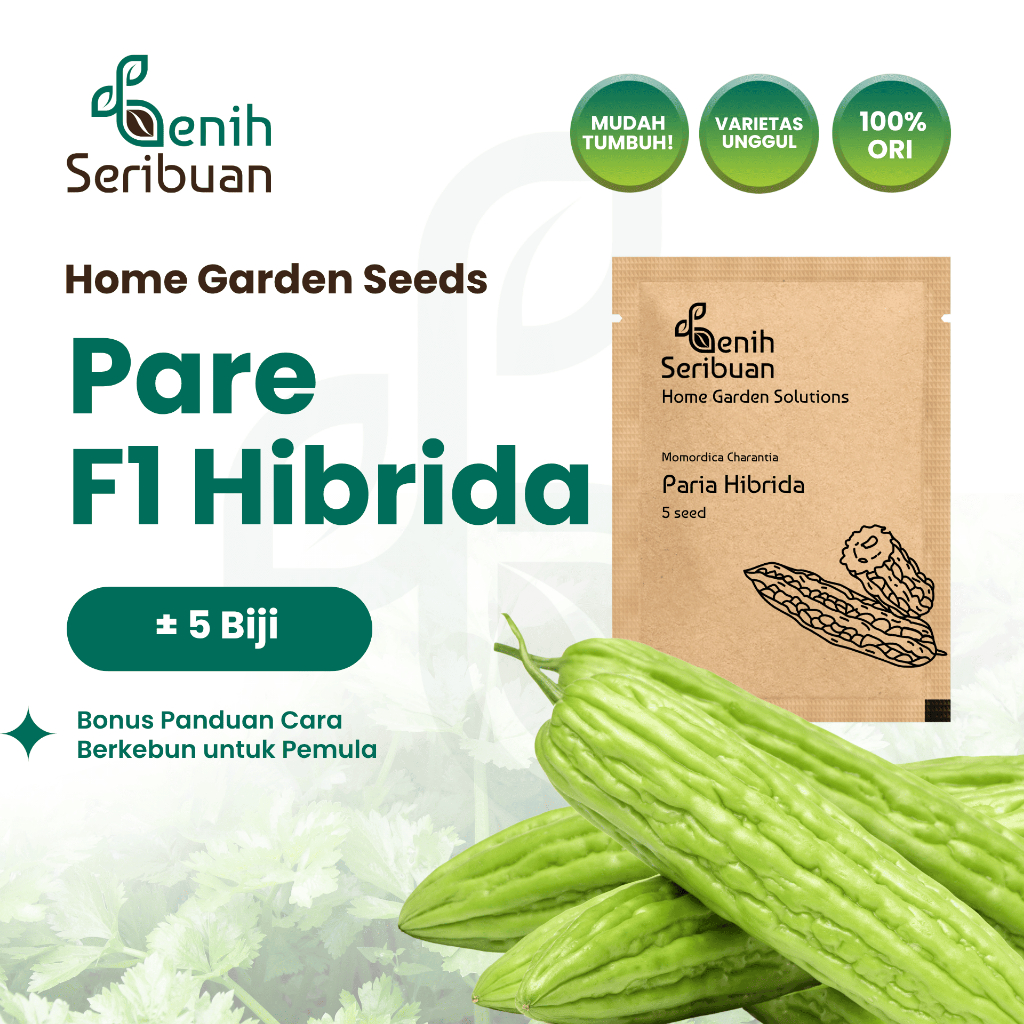 Benih Seribuan - Bibit Sayuran Pare F1 Hibrida