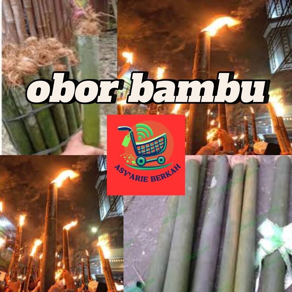 Jual Obor Bambu 50 cm /Obor Minyak Tanah | Shopee Indonesia