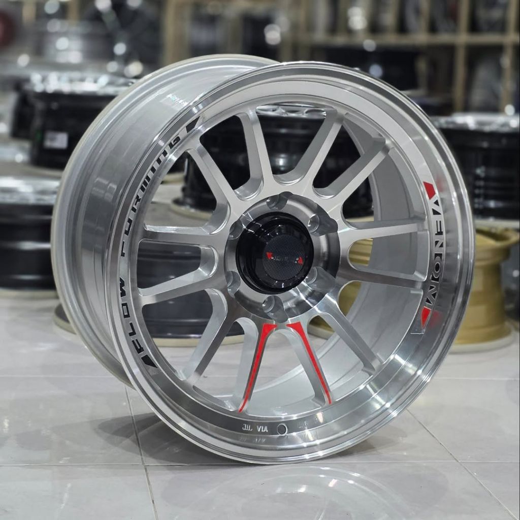 Jual velg racing r18 VENOM SPIDER FLOW FORMING LEBAR 9 PCD 6X139,7 velg ...