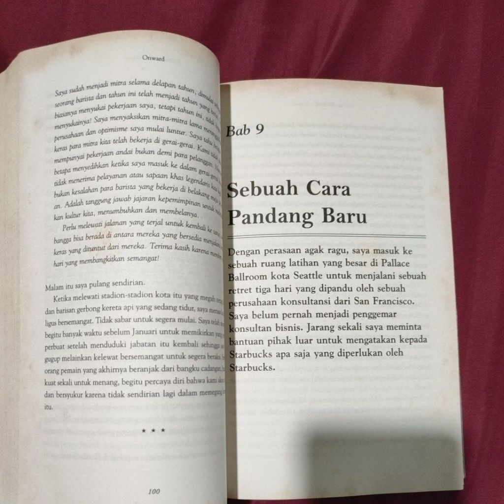 Jual original preloved buku langka onward bagaimana starbucks bertahan ...