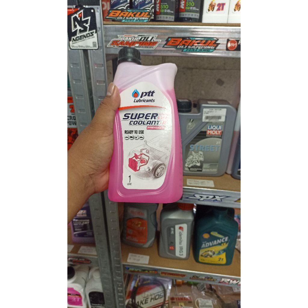 Jual PTT COOLANT 1LITER PINK ORIGINAL AIR RADIATOR | Shopee Indonesia