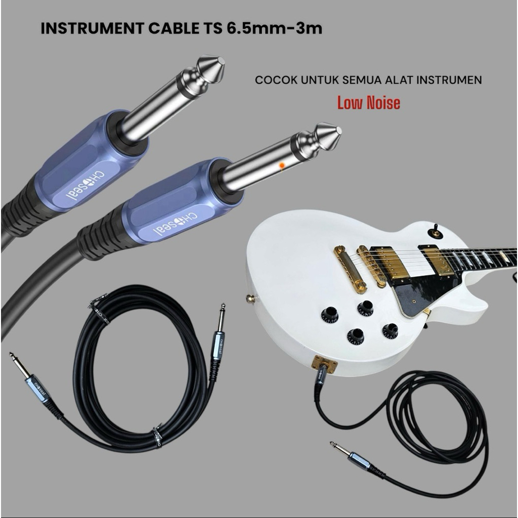 Jual Kabel Instrument TS-3m, Untuk Gitar dan semua alat instrumen ...