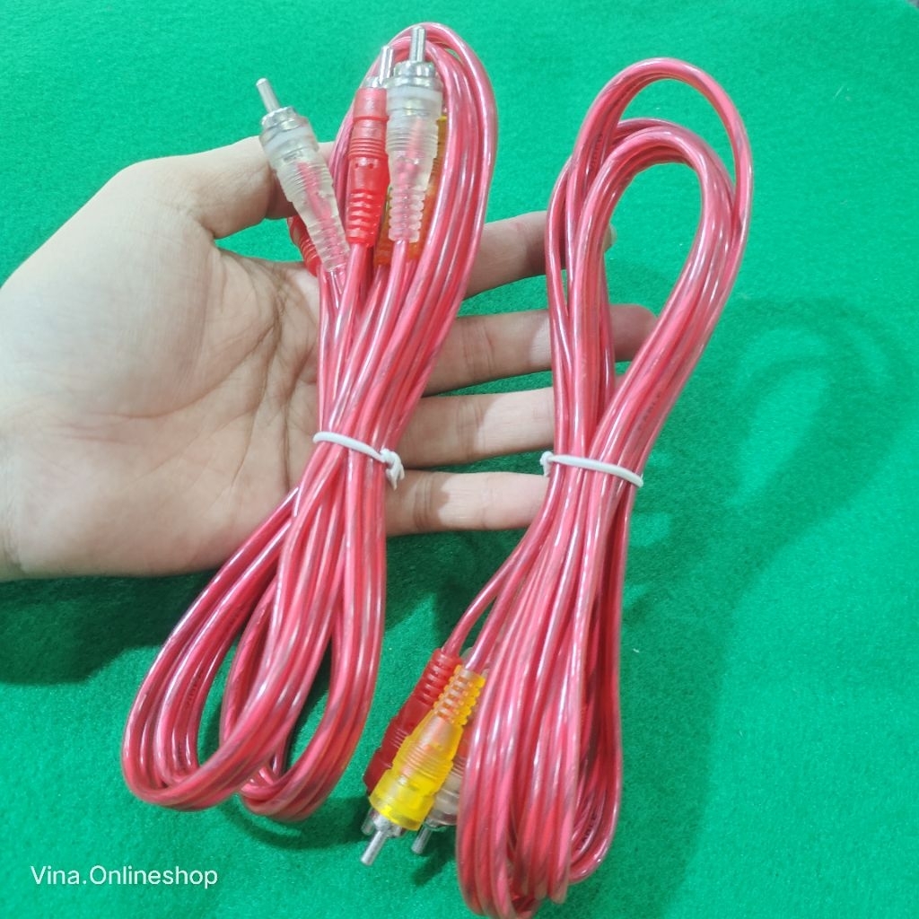 Jual KABEL RCA TV DVD SET TOP BOX / KABEL JAK JEK RCA KABEL AUDIO 1.5 ...