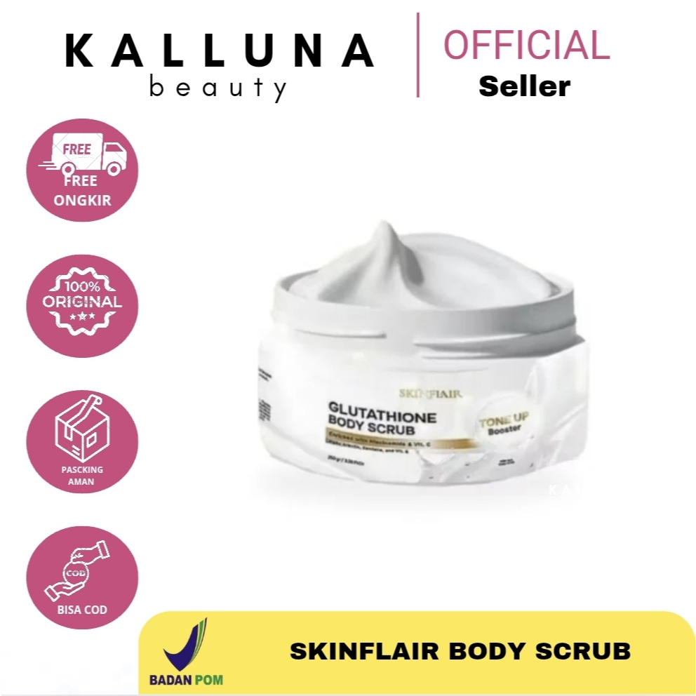 glutathione body scrub tone up booster SKINFLAIR Pembersih Tubuh Whitening Single Item Skincare Aksesoris Penyegelan Tubuh - Lazada SKINFLAIR Body Scrub Tone Up