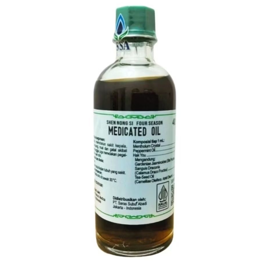 MEDICATED OIL - Shen Nong Shi Four Season (40ml)