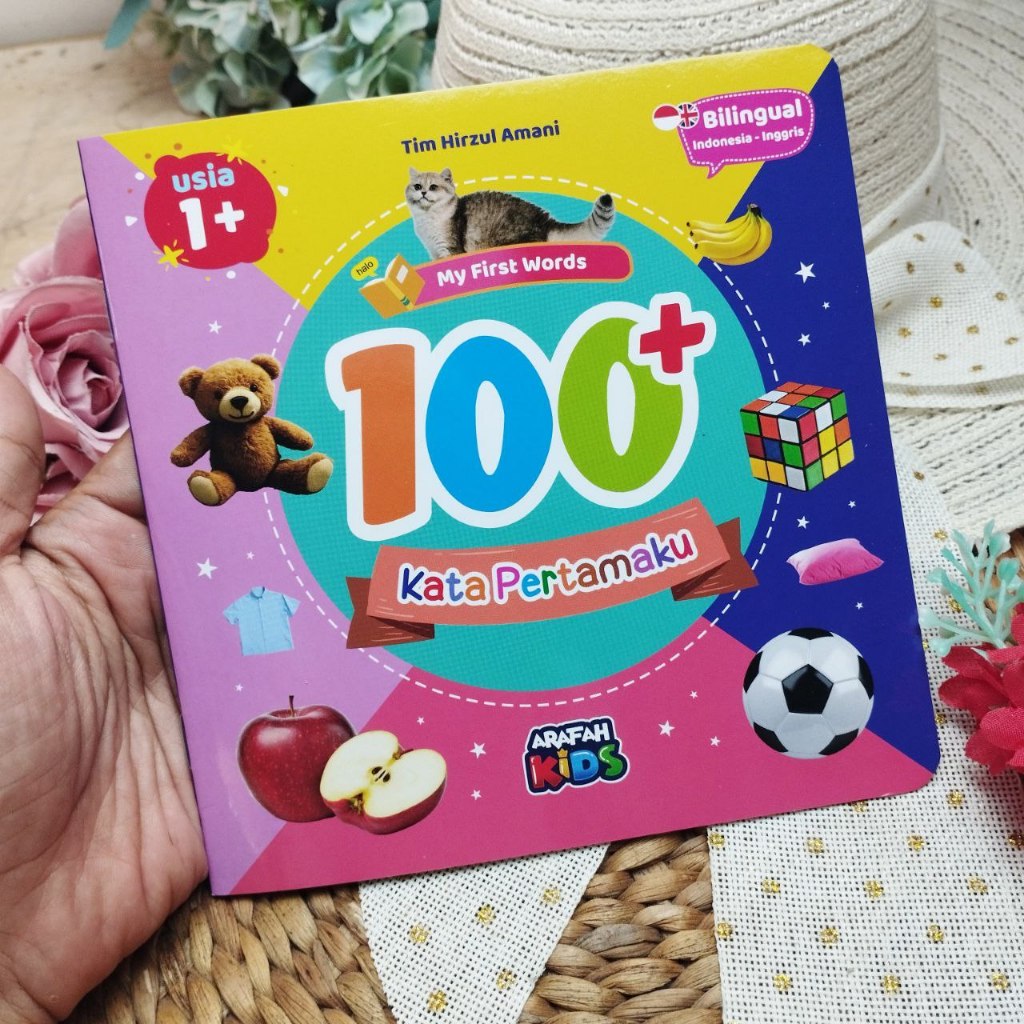 Jual Buku Anak My First Words 100+ Kata Pertamaku Bilingual Indonesia ...