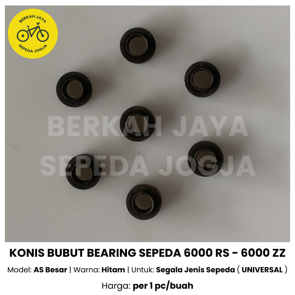 Jual Konis Kones Bubut Bearing 6000zz dan 6000 RS Axle Fitting | Shopee ...