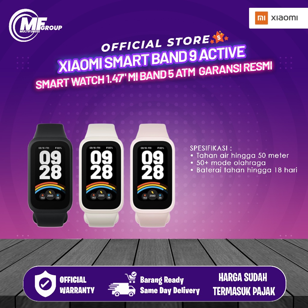 Jual Xiaomi Smart Band 9 Active | Smart Watch 1.47
