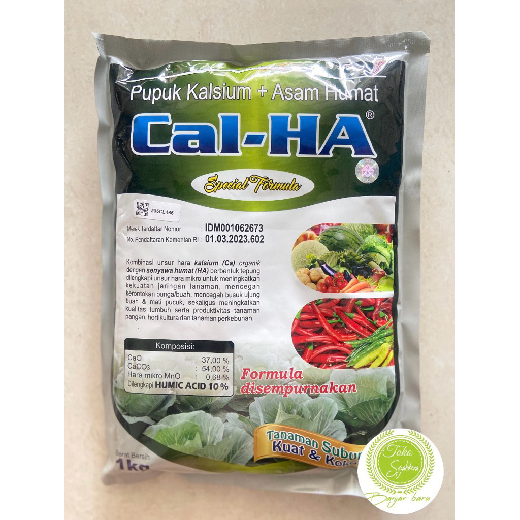 Jual CAL-HA CALHA CAL HA 1KG PUPUK KALSIUM +ASAM HUMAT | Shopee Indonesia