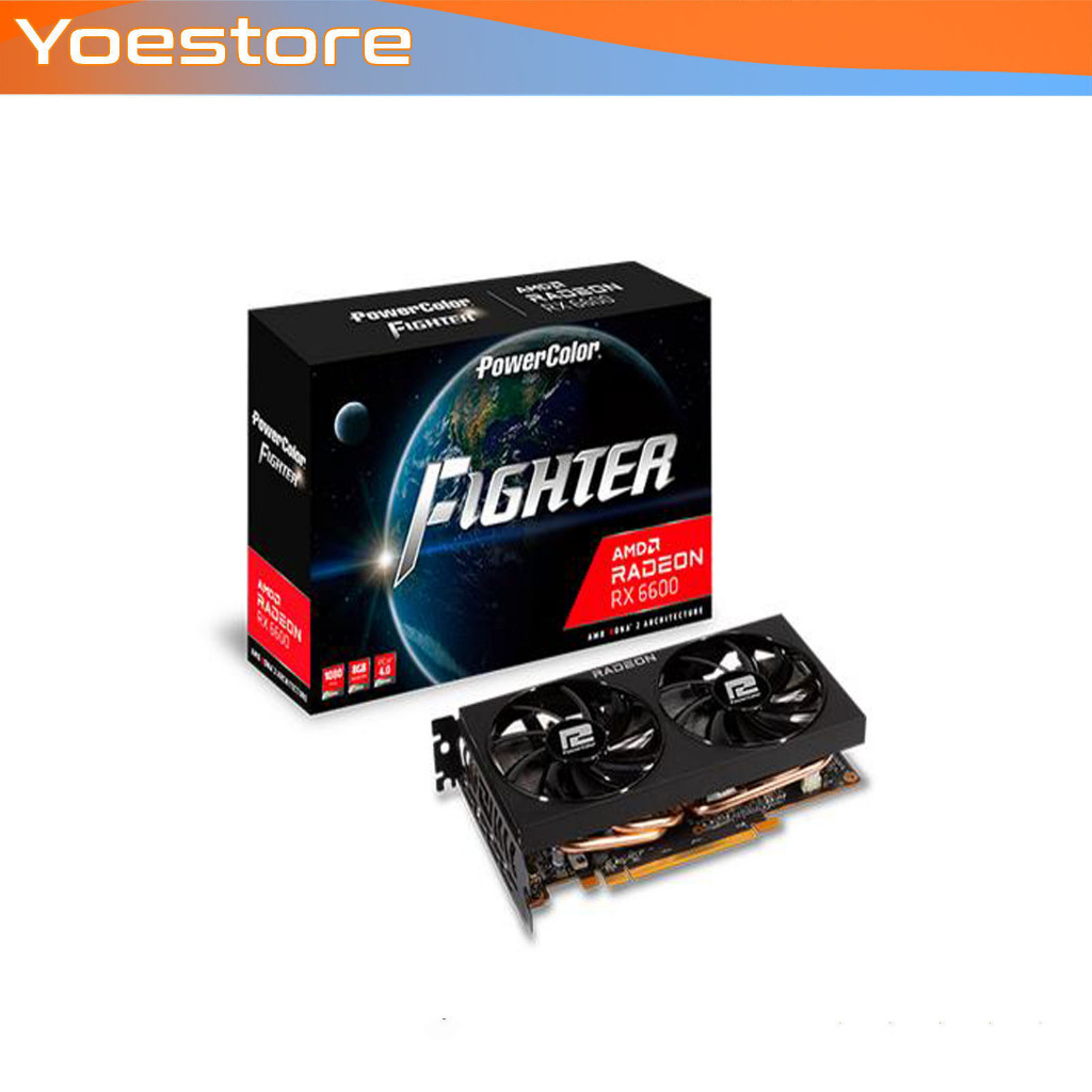 Jual POWERCOLOR FIGHTER AMD RADEON RX 6600 8GB GDDR6 | Shopee Indonesia